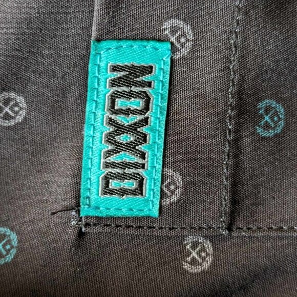 Dixxon Flannel Co shirt Lucky13 Mens L/XL short sleeve black button up-NWOT - Picture 6 of 12